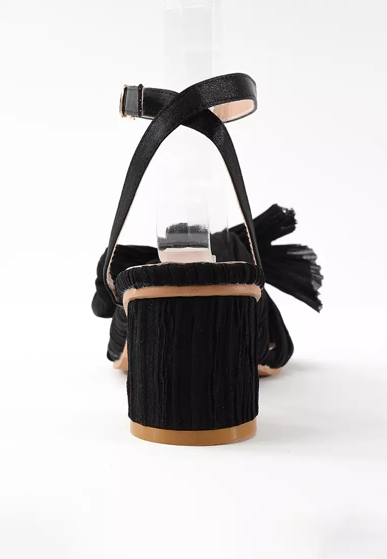 5CM Bowknot Strap Mid Heel Sandals WTY1199-1