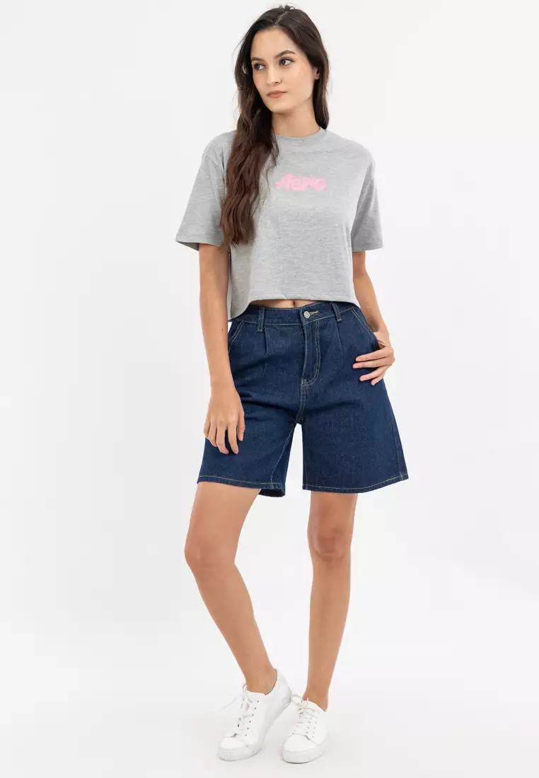 Ladies Graphic Boxy Fit Tee