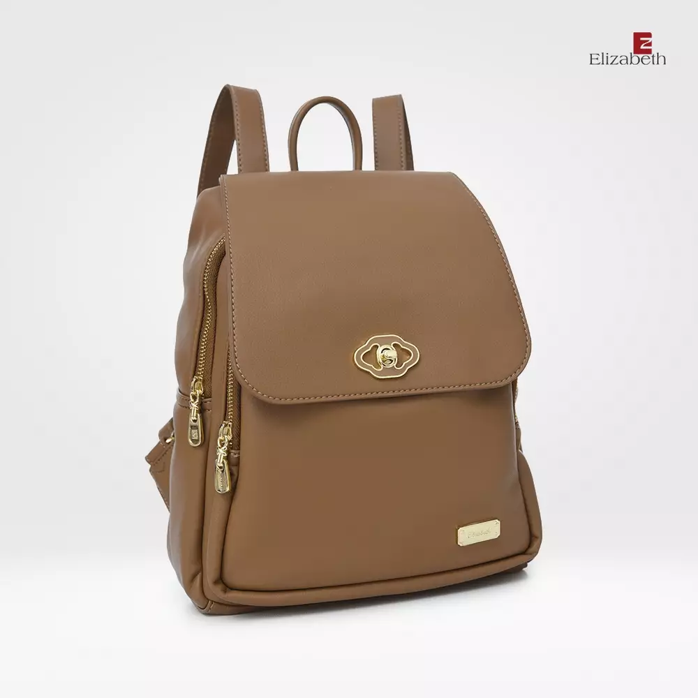 Tas Ransel Wanita Elizabeth Backpack 0022-1045 Mocca