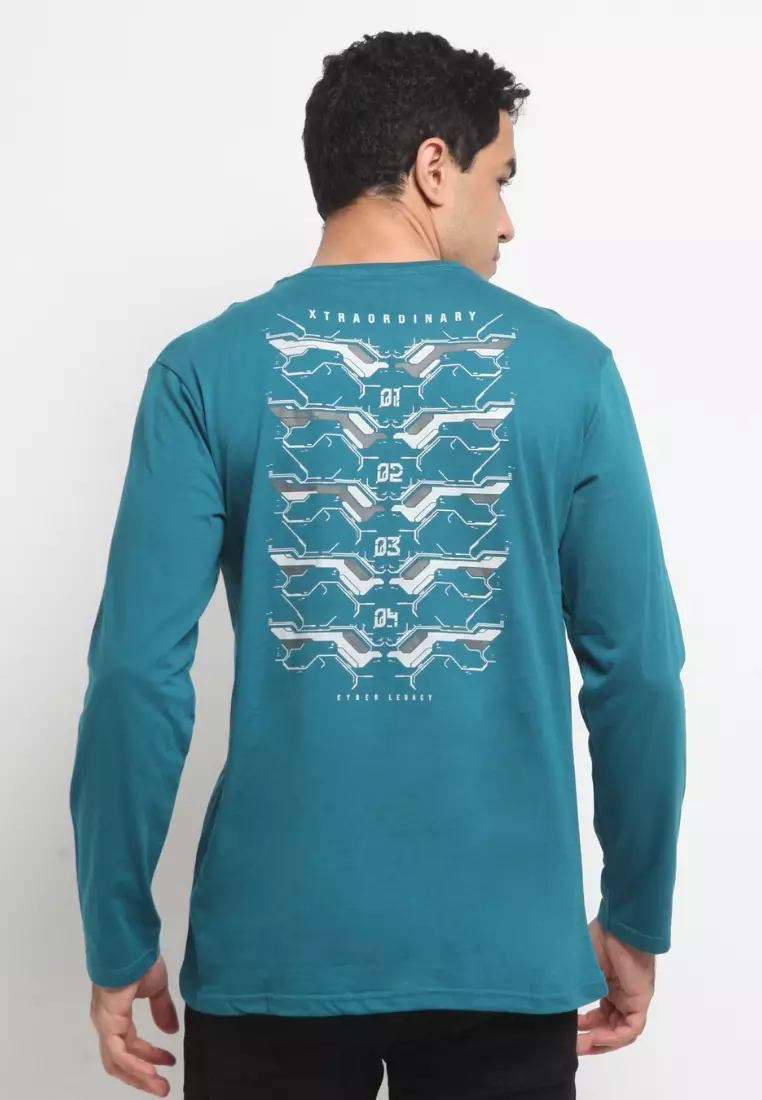 Buy 1 Get 1 T-Shirt Cotton Combed Lengan Panjang