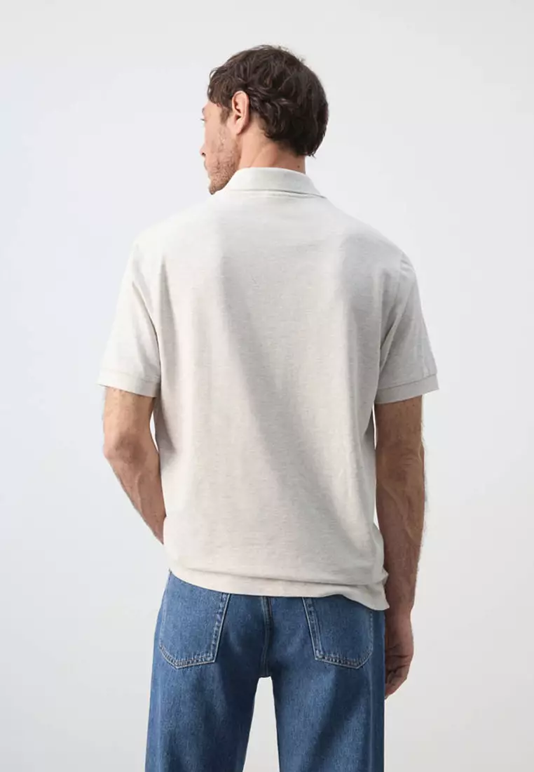 Regular-Fit Piqué Polo Shirt