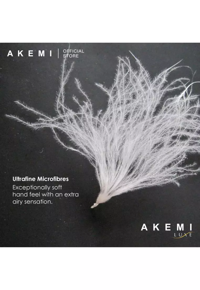Akemi luxe alternative top down pillow