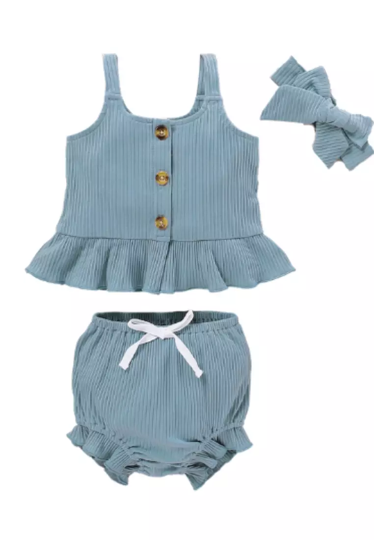 Suze Outfit Set - Blue