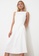 Trendyol white Pleated Dress 1D8BDAA59DE42DGS_4
