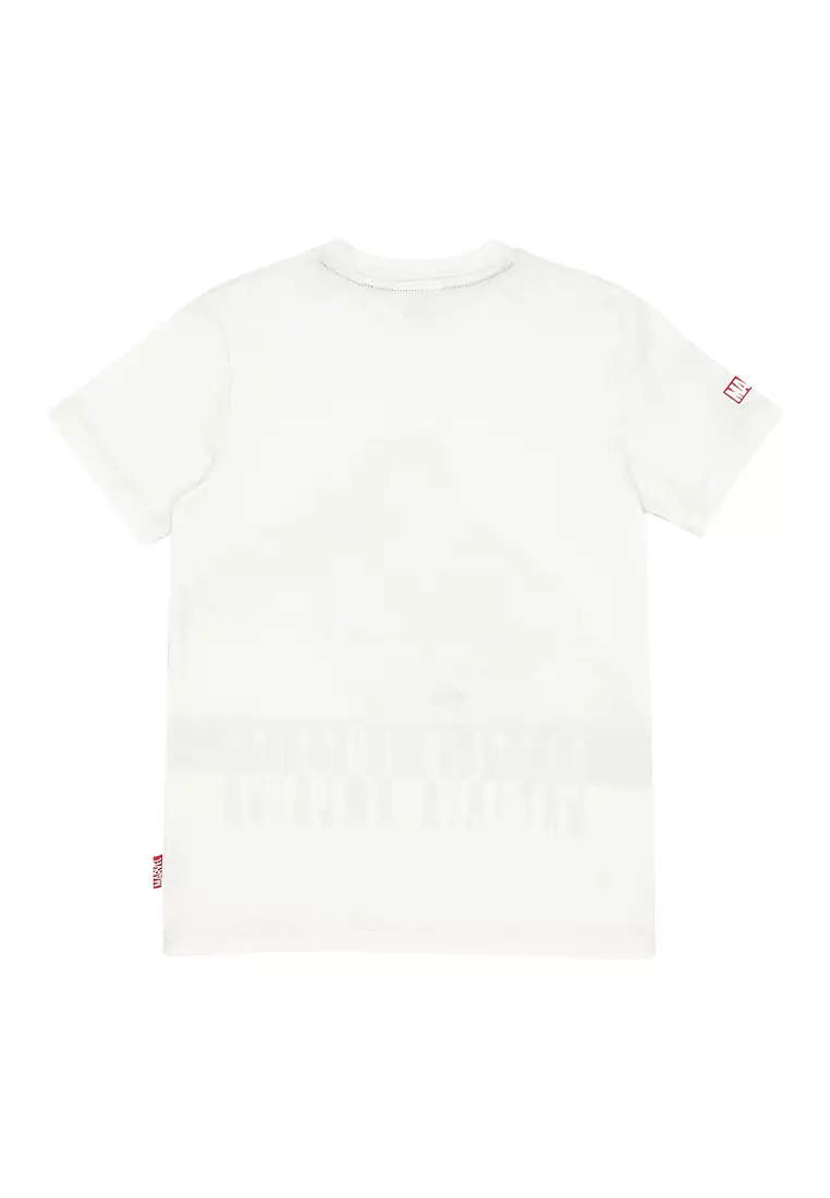 Boys Licensed Graphic T-Shirt Captain America Sketch