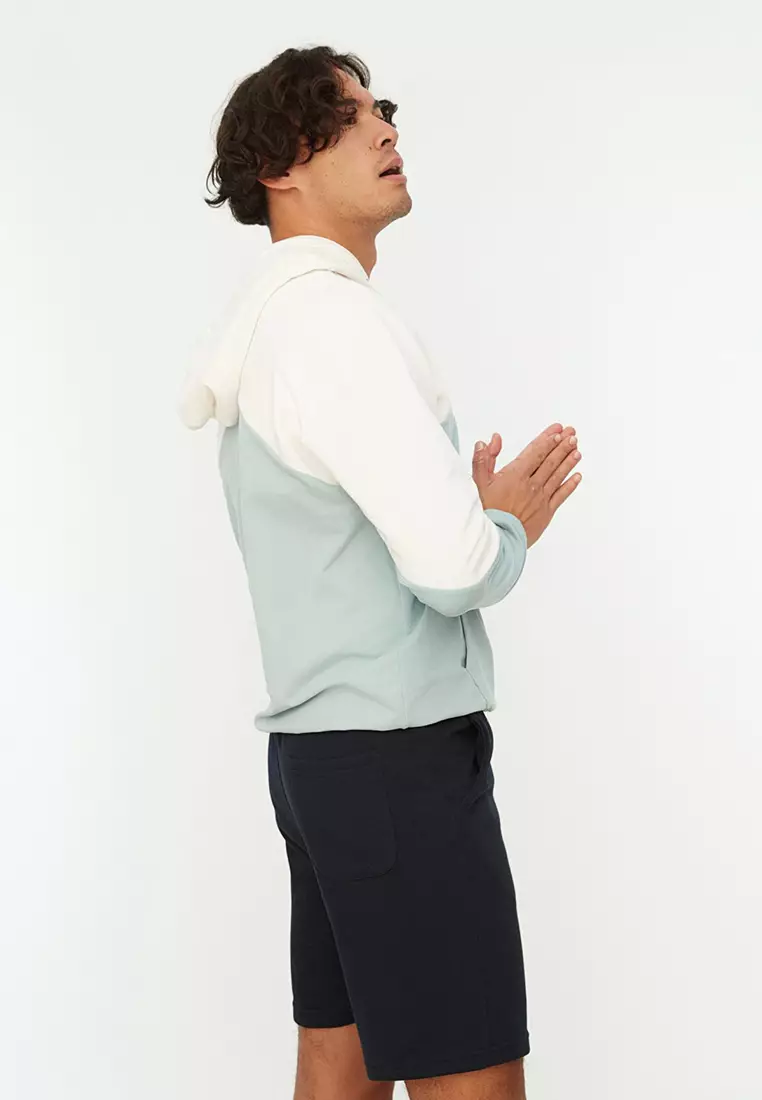 Navy Blue Regular/Normal Cut Basic Shorts&Bermuda TMNSS20SR0068