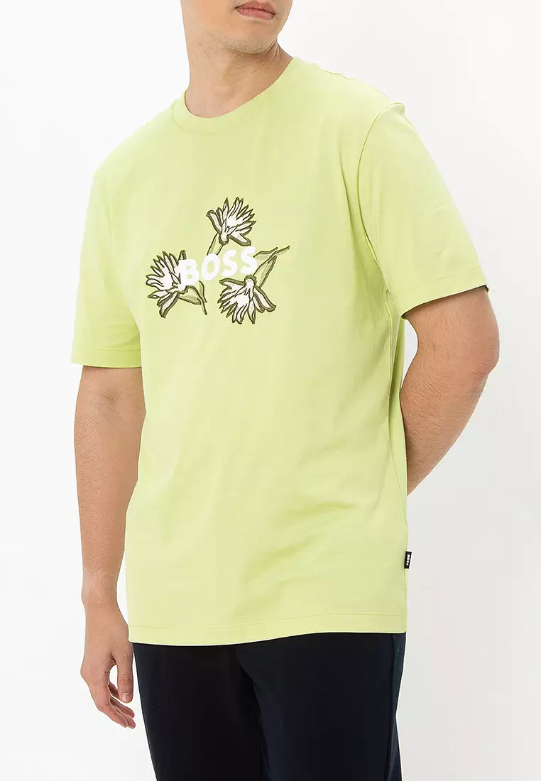 Buy Boss Raised Logo T-Shirt BOSS Business 2025 Online ZALORA