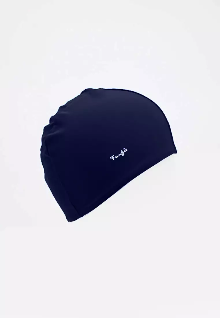 Buy FUNFIT Fabric Swimming Caps (Navy) 2024 Online ZALORA Singapore