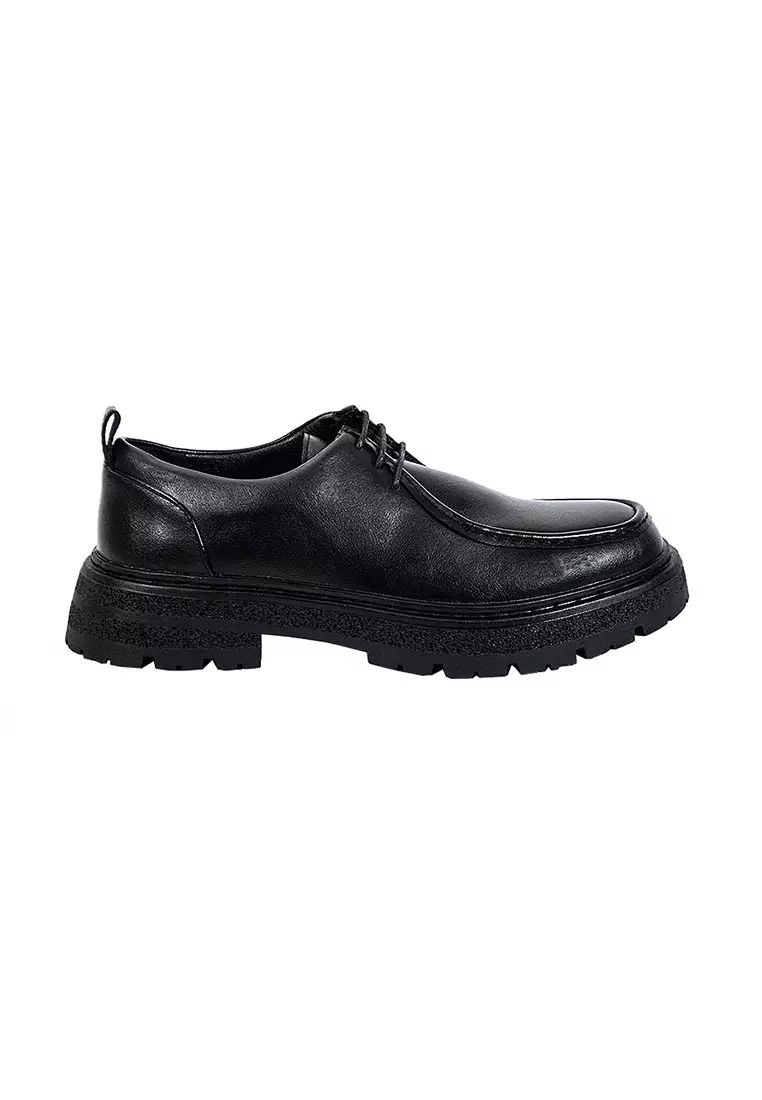 Discount on Mario D' boro Runway  shoes - SKU: Men's Formal with Lace Shoes MY 25721 Black C64