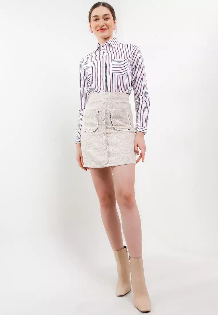 Femme Kemeja Slim Fit