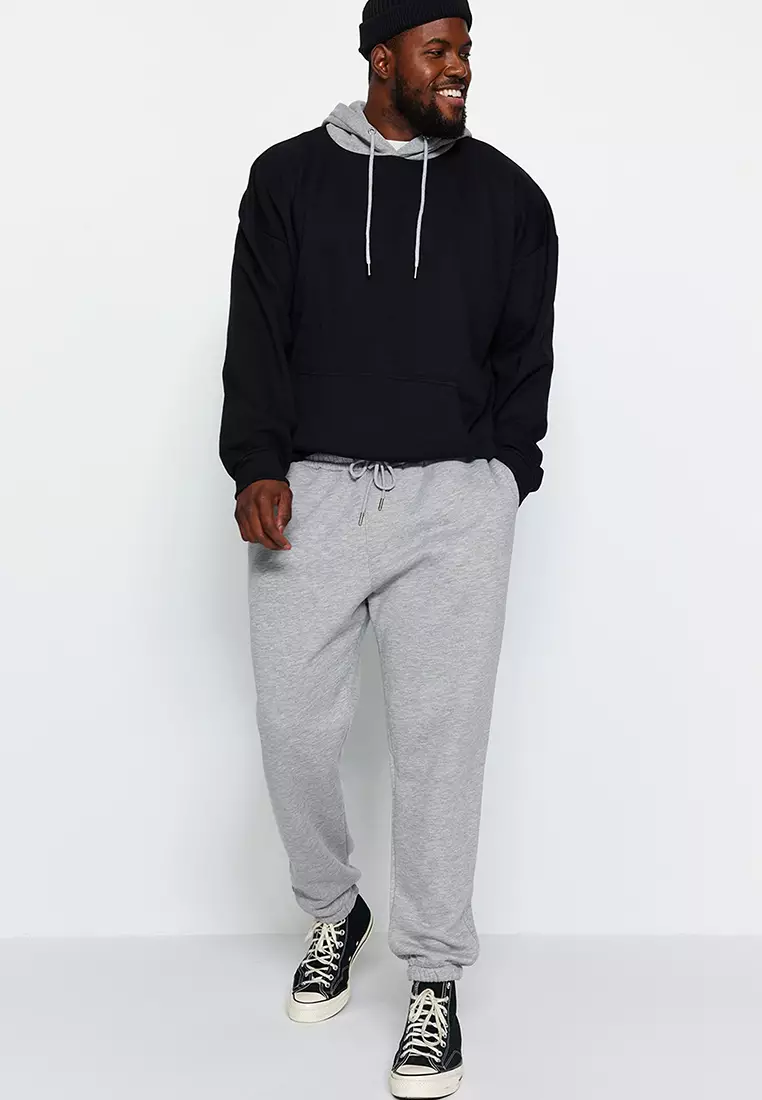 Comfortable Elastic Legs Basic Inside, Soft Pillow Sweatpants.