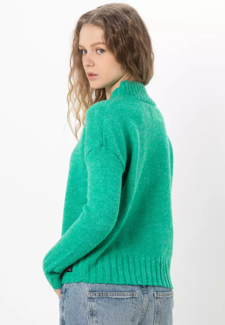 Essential Mock Neck Jumper