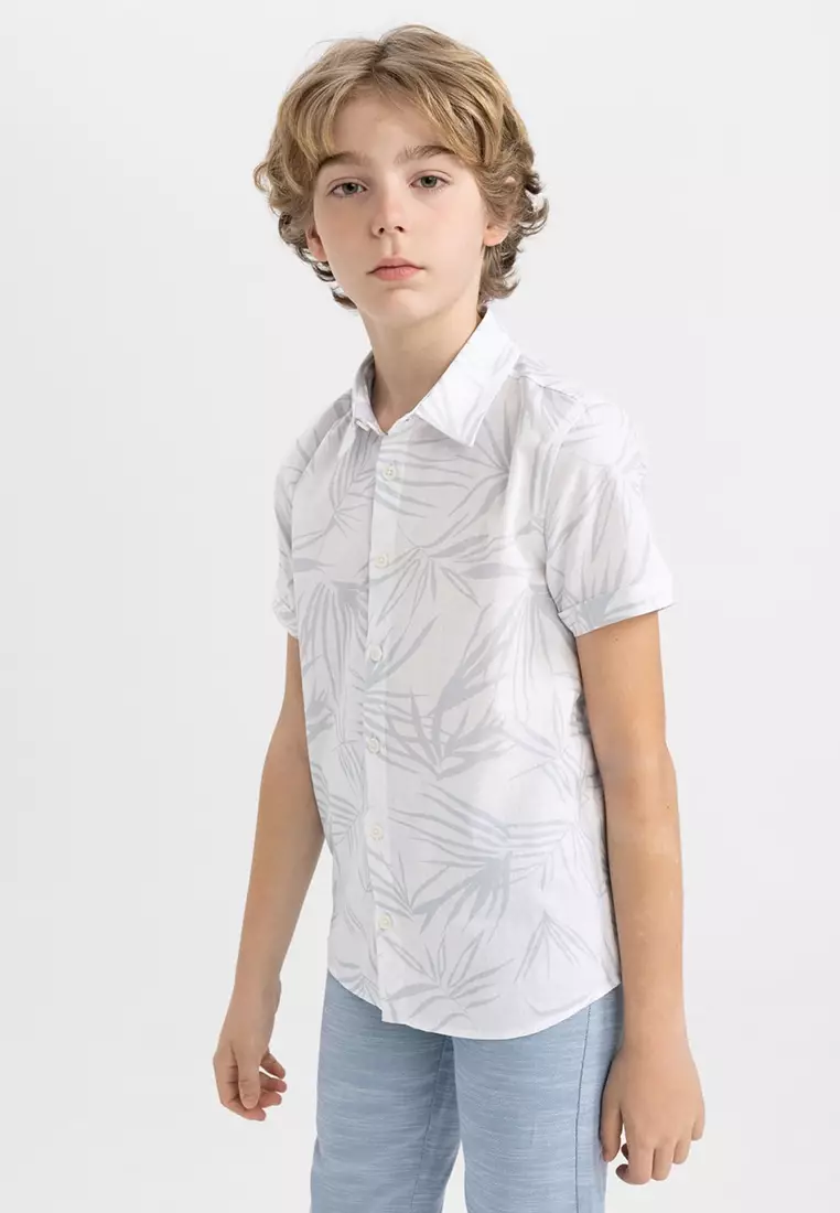 Cotton Collared Shirt