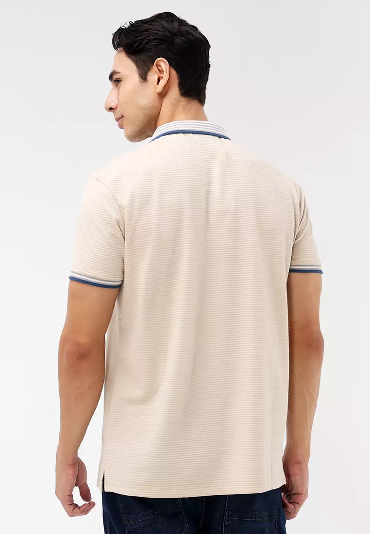 Collared Shirt Jacquard