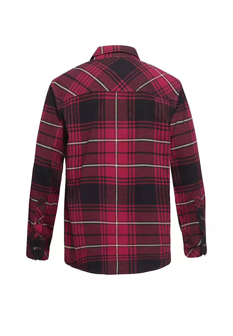 Pito Dito Boy Krisantus Kemeja Panjang anak Merah