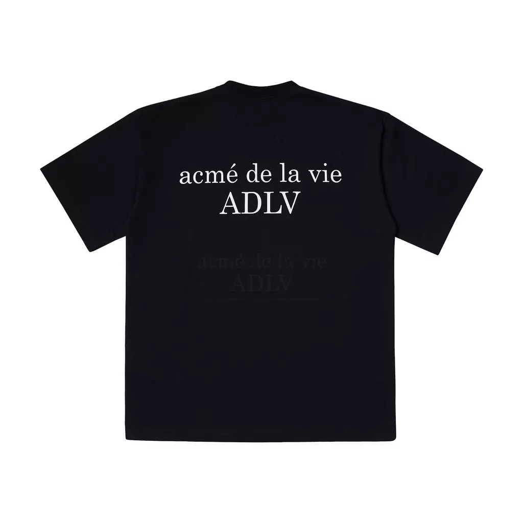 ADLV BABY FACE SHORT SLEEVE T-SHIRT BLACK CAP BOY