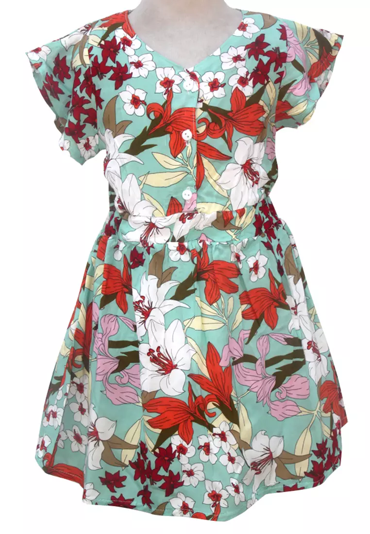 Two Mix Daster Anak Cewek Bahan Rayon 4104