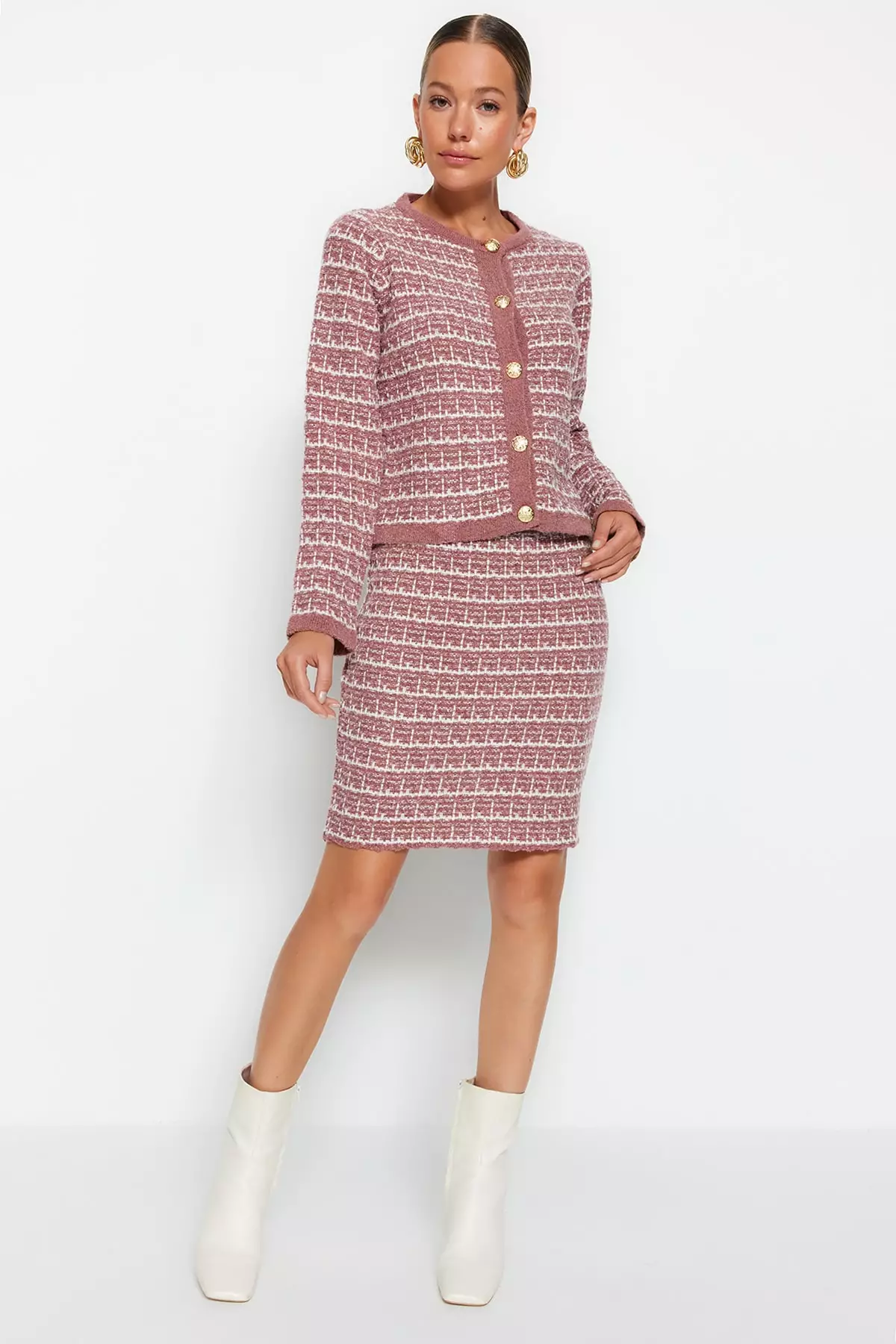 Tweed Top and Bottom Set