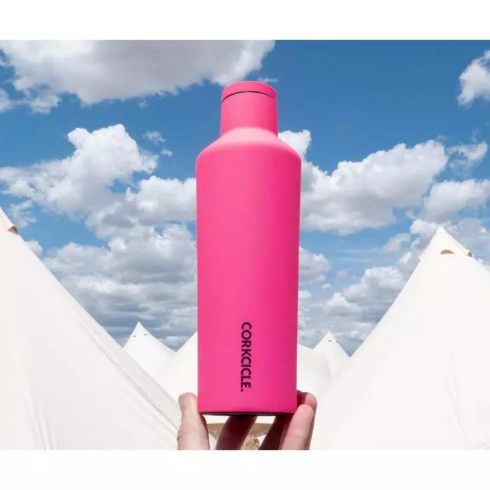 Corkcicle Canteen 16 oz / 475 ml Neon Pink