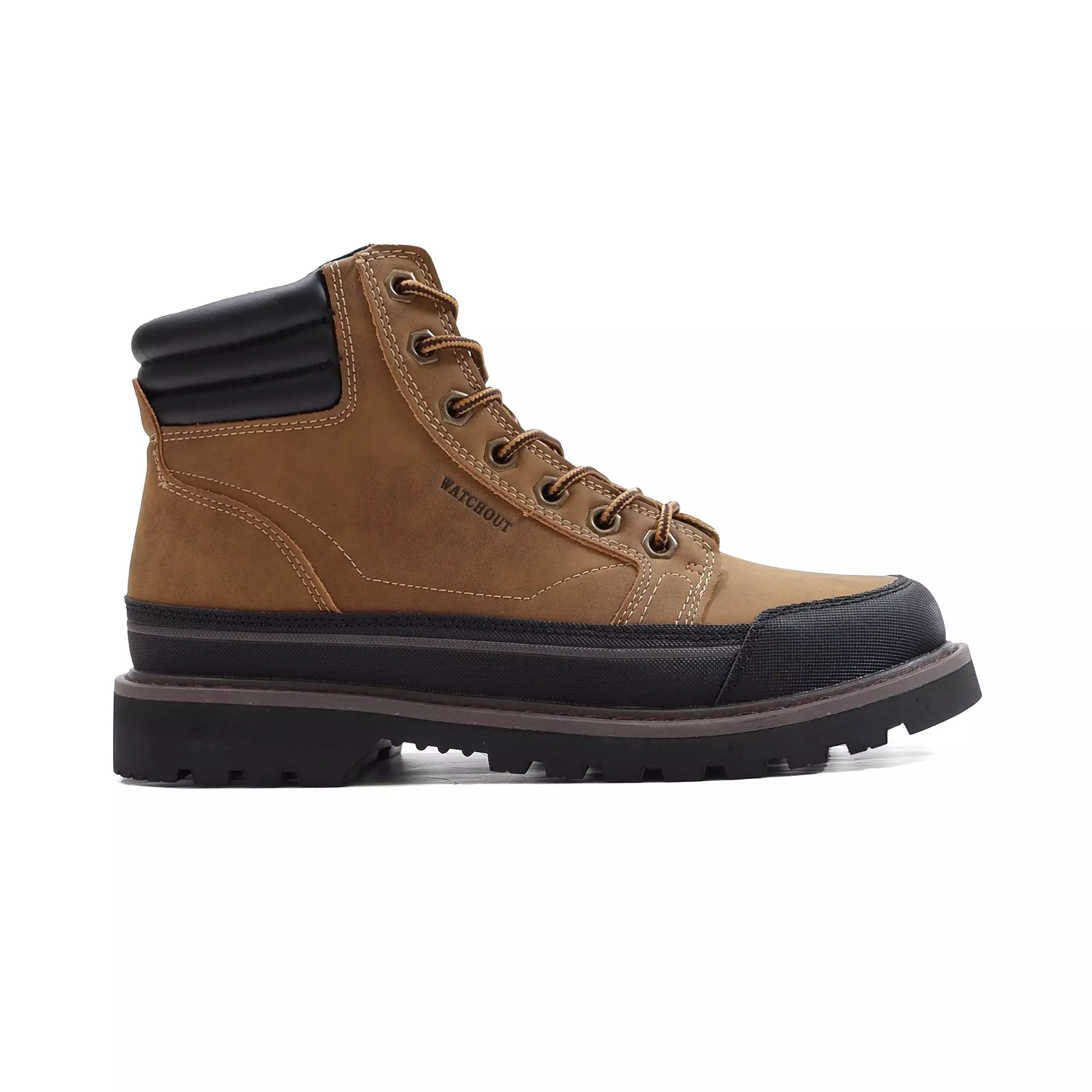 Watchout Sepatu Pria Leather Boots - WC100170419