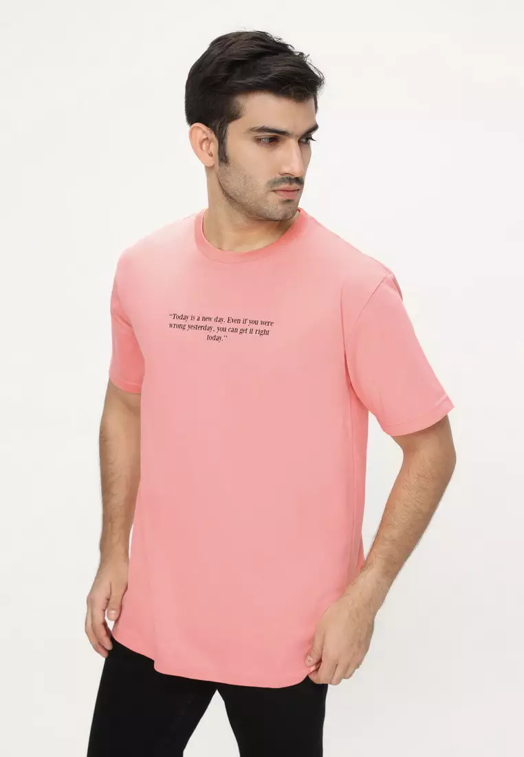 NX T-Shirt Cotton Combed Tebal Pria 207470121