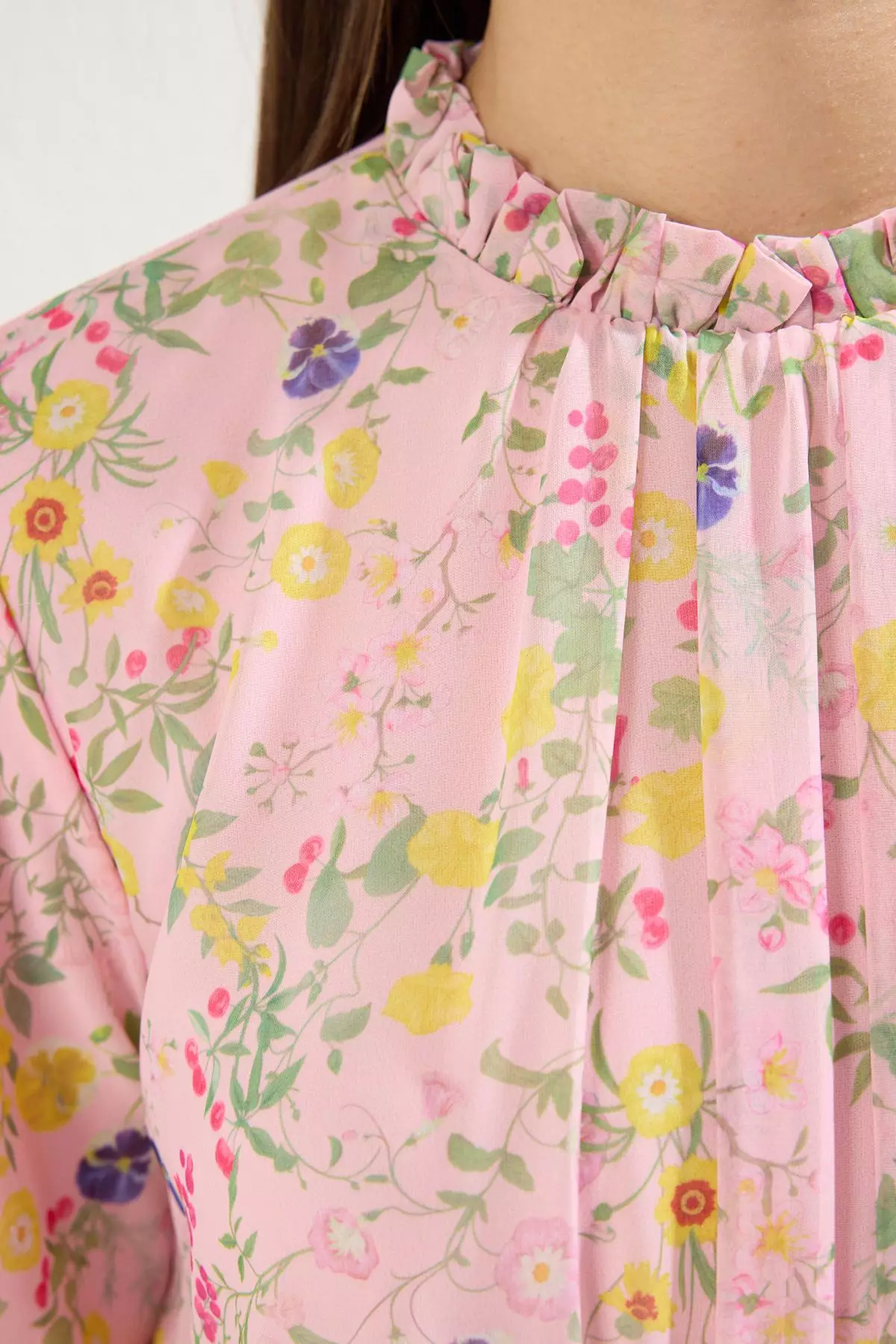 Floral Chiffon Dress