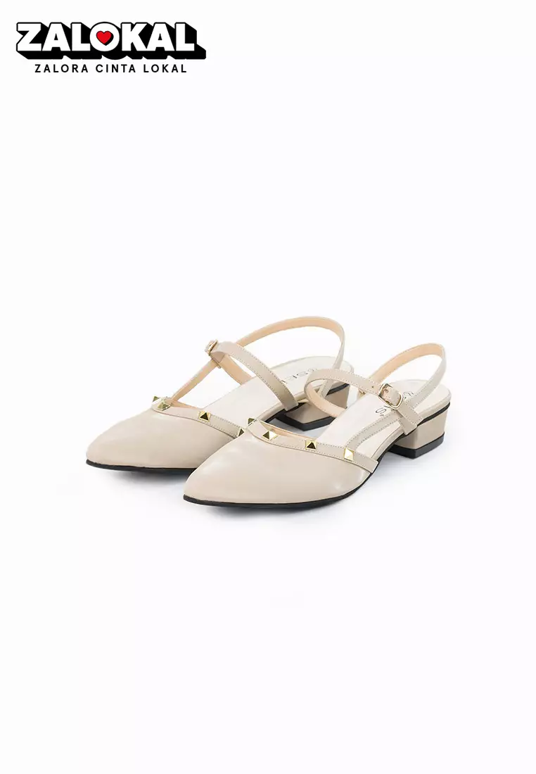 SEIS Rachel Sepatu Mules Wanita Heels 3 cm