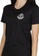 Moncler black Moncler Three-Dimensional Stamped Logo T-Shirt in Black 614CAAAC2D62B3GS_3
