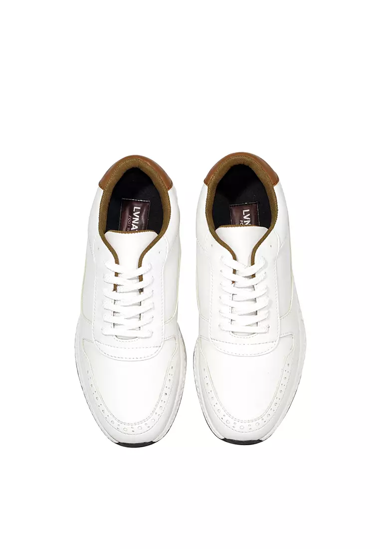Garreth White Sneaker Shoes