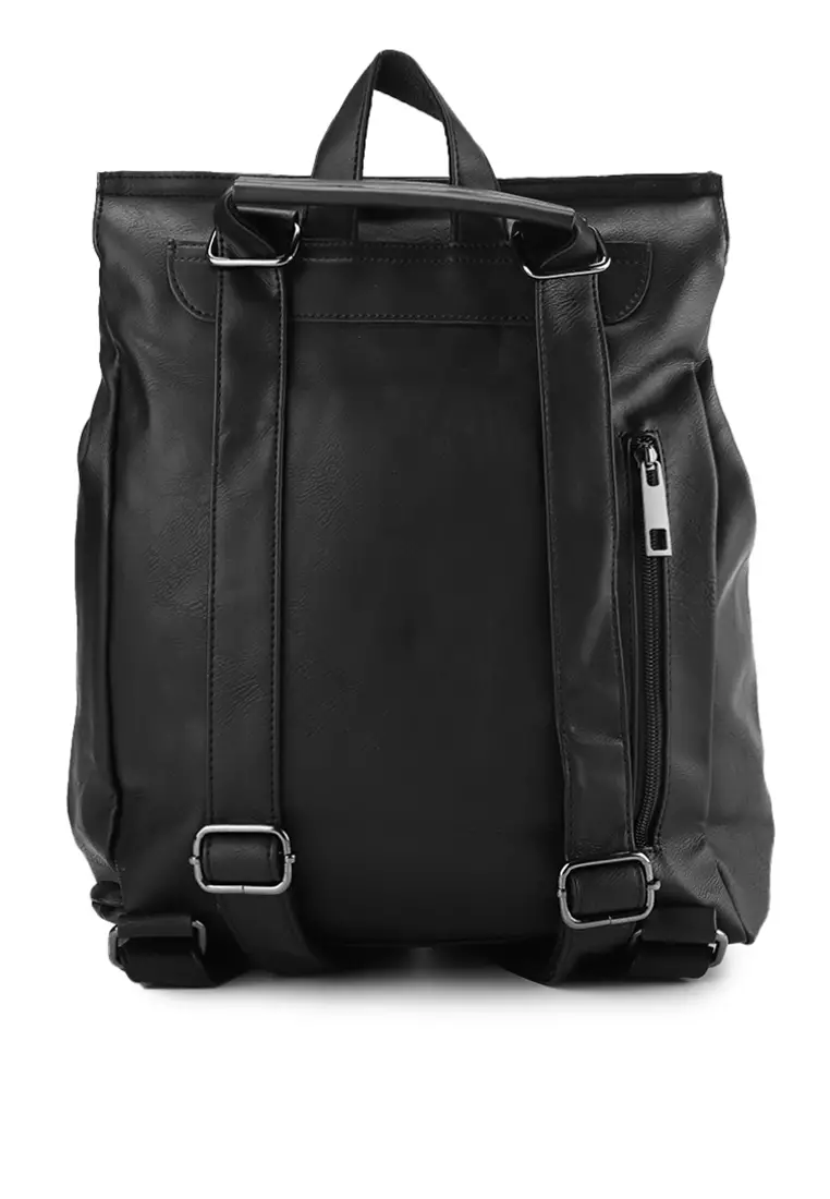 Distressed Leather Hunter Backpack