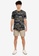 French Connection black Frog Skin Camo T-shirt F48FFAAD64D00BGS_4