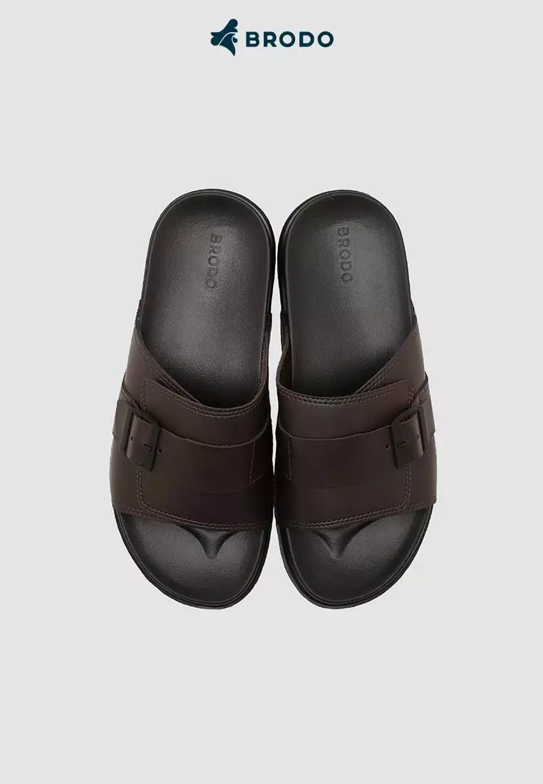 BRODO - Sandals Tama Cruise Dark Choco