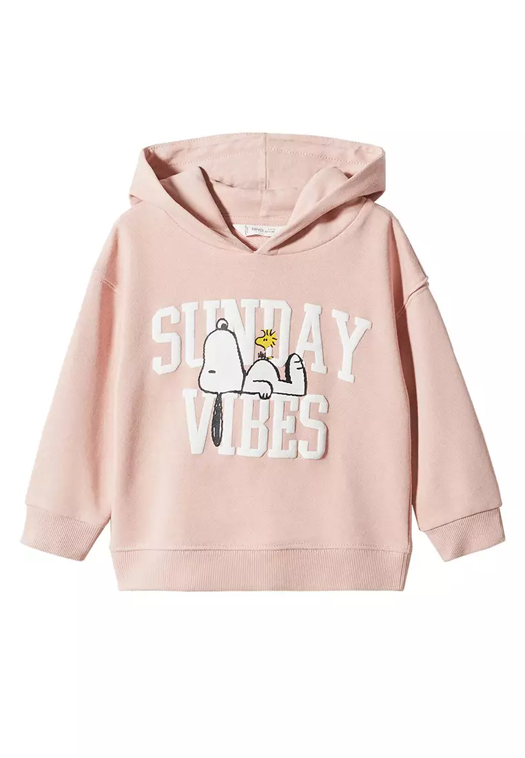 Snoopy hooded sweatshirt clearance