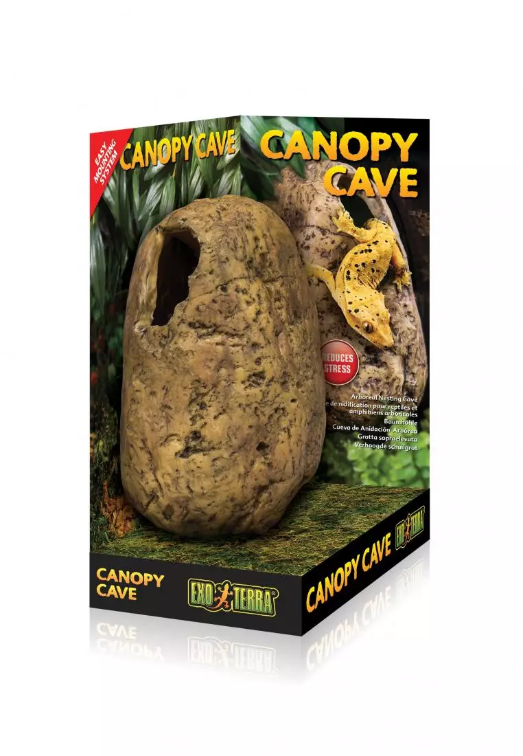 Buy Exo Terra Canopy Cave Arboreal Nesting Cave Elevated Reptile Hiding