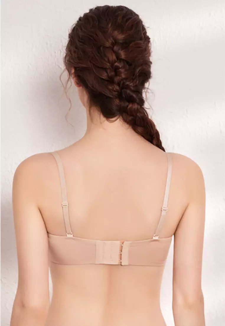 2025 S/S 新款性感可拆卸肩帶防滑光面無痕軟鋼圈半杯文胸 CA23050443BE