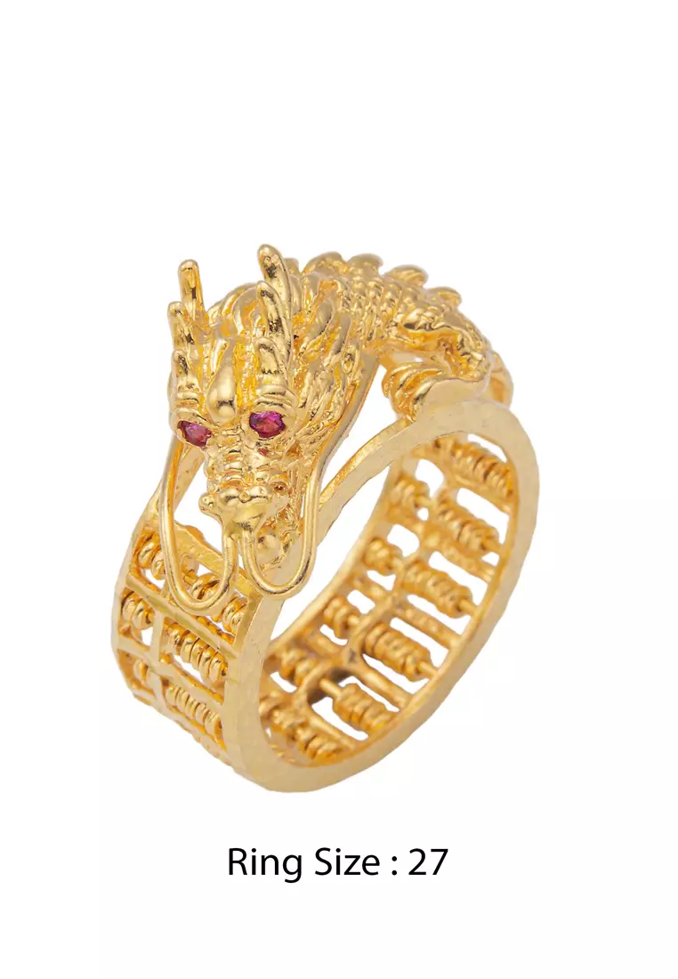 Dragon abacus ring sale
