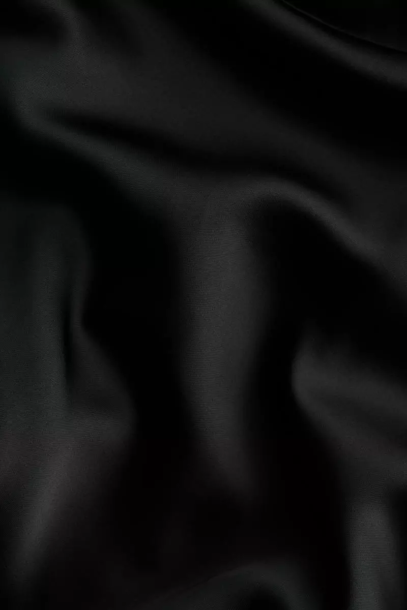 Scarf-detail satin dress