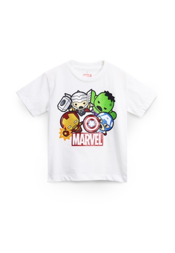 Buy Goldwood Marvel Mini Avengers T Shirt Kids White Zalora Hk