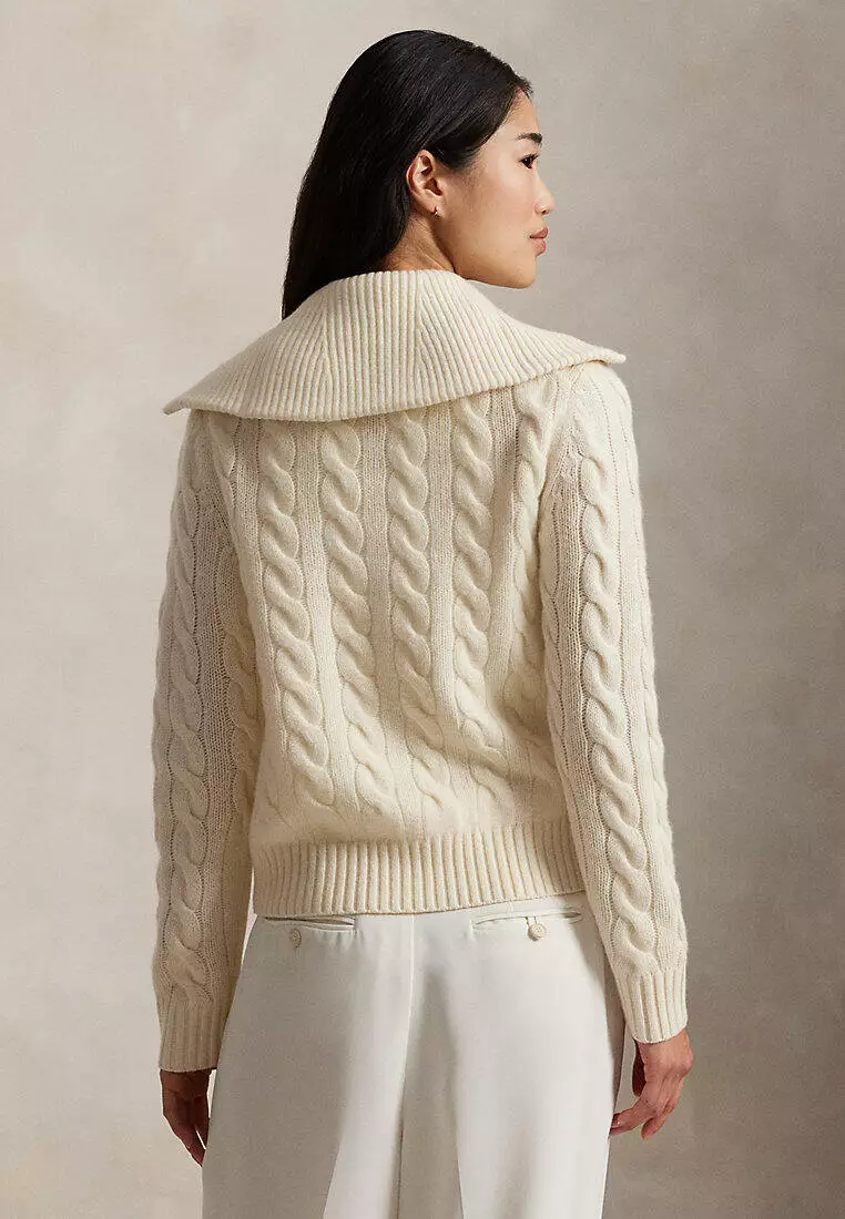 Wool-Cashmere Cardigan