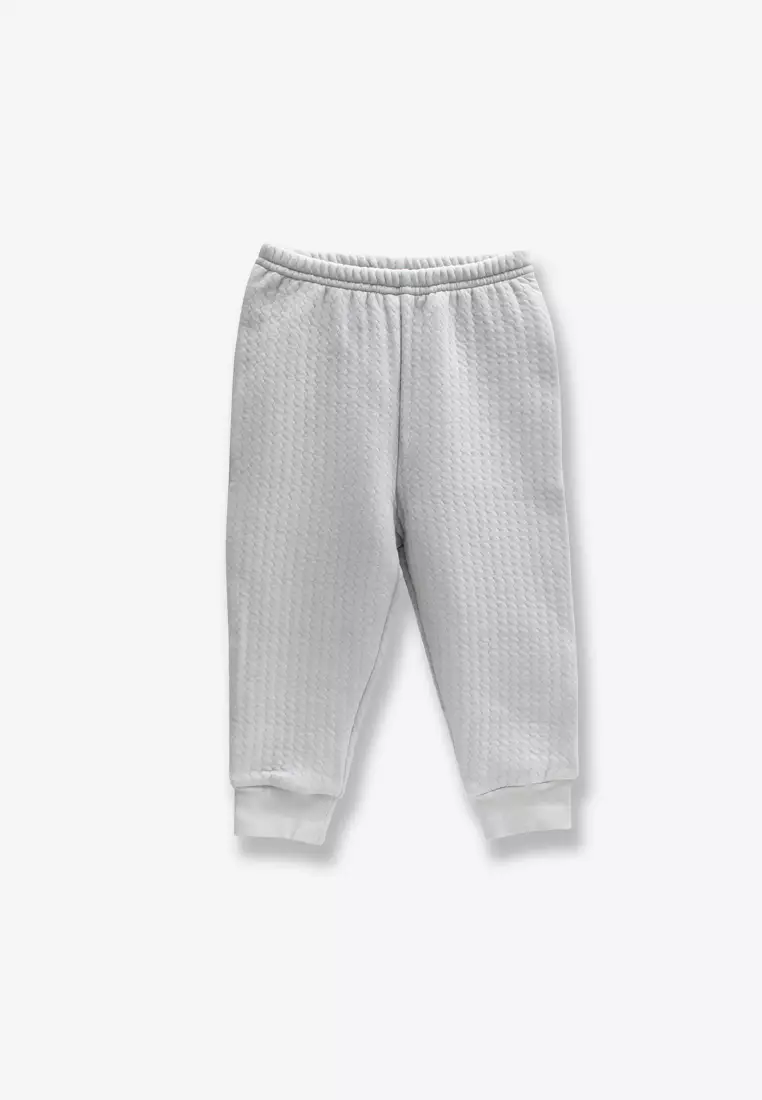 Buy MiDes Toddler Girl Long Sleeve Cotton Padded Tshirt and Long Pants