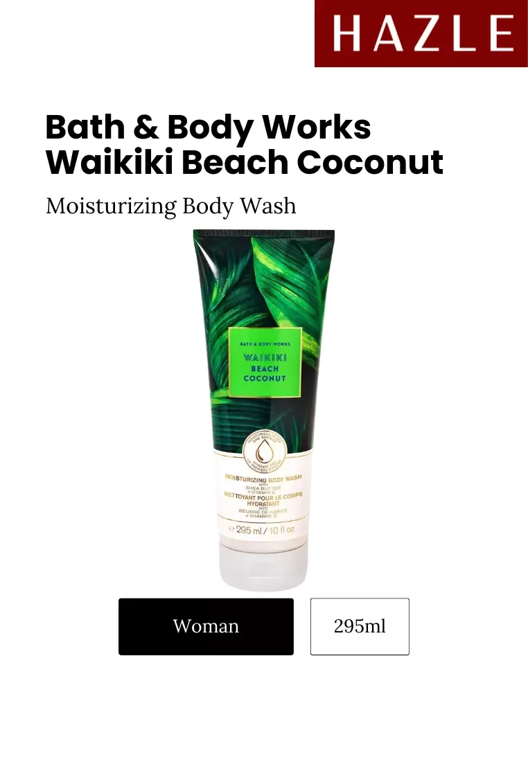 Bath & Body Works Waikiki Beach Coconut Moisturizing Body Wash Woman 295 ml