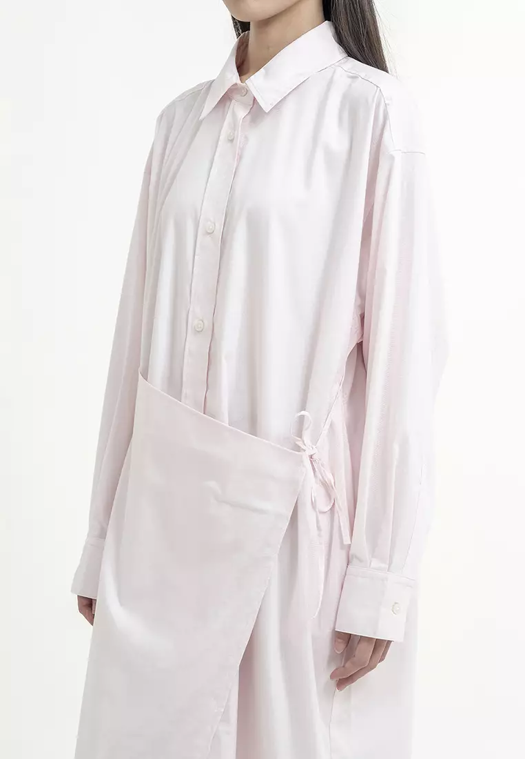 BOWN - Nuo Apron Shirt Dress