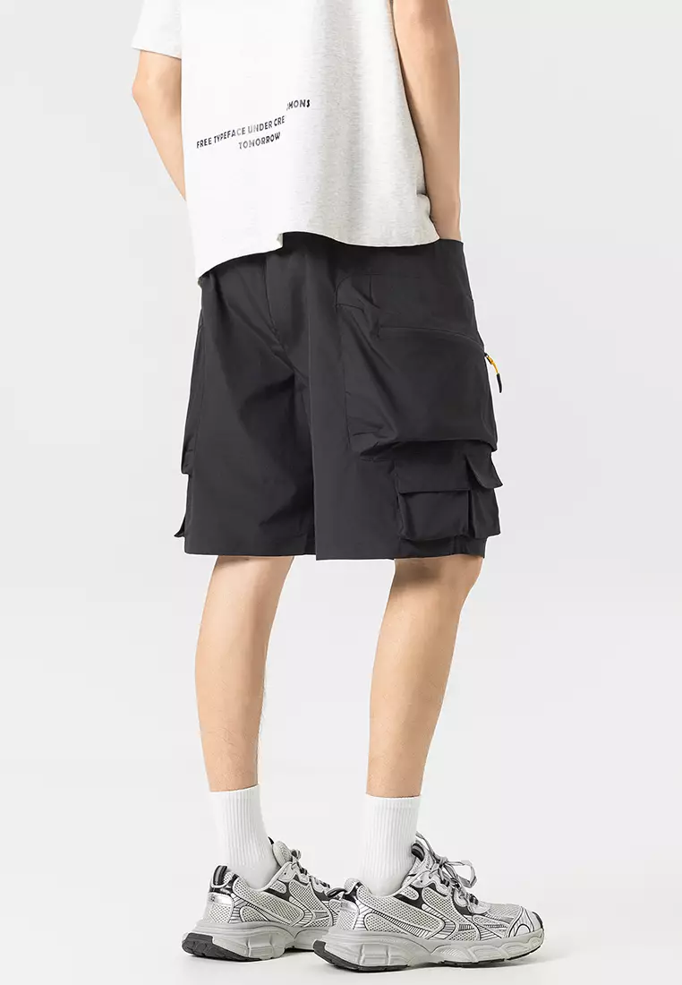 Multi-Pocket Functional Cargo Shorts GJL-B7010