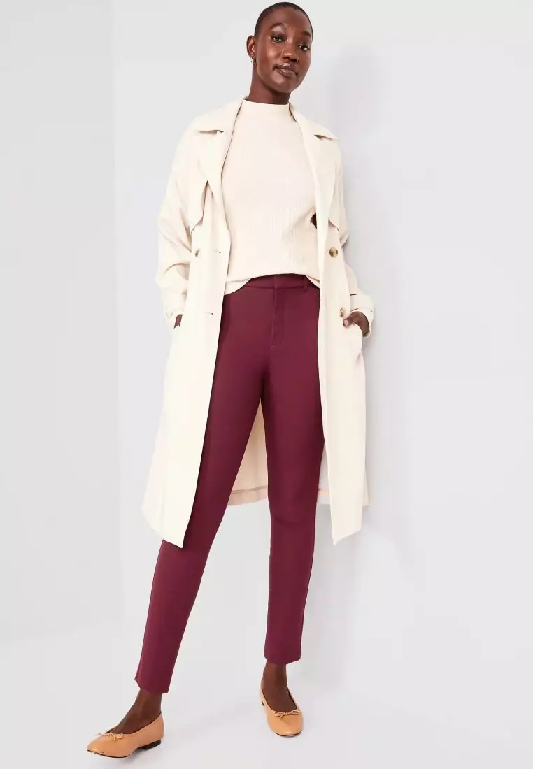 High-Waisted Pixie Skinny Ankle Pants