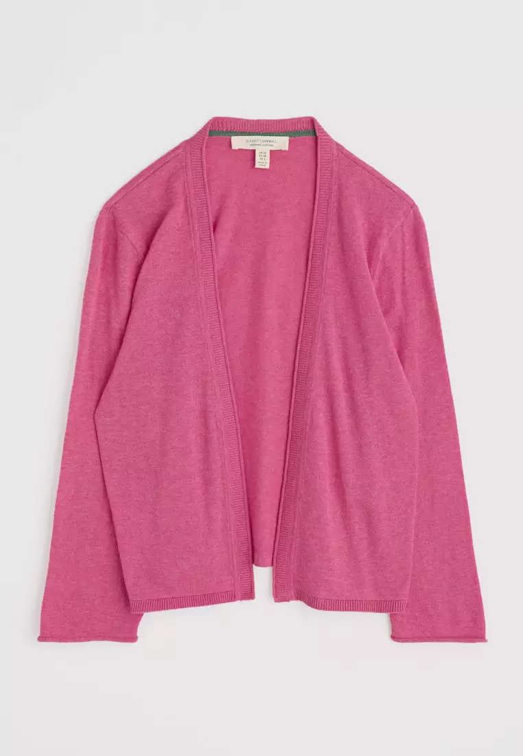 Buy Seasalt Cornwall Seasalt Cornwall Pink Vanessa Cotton Cardigan