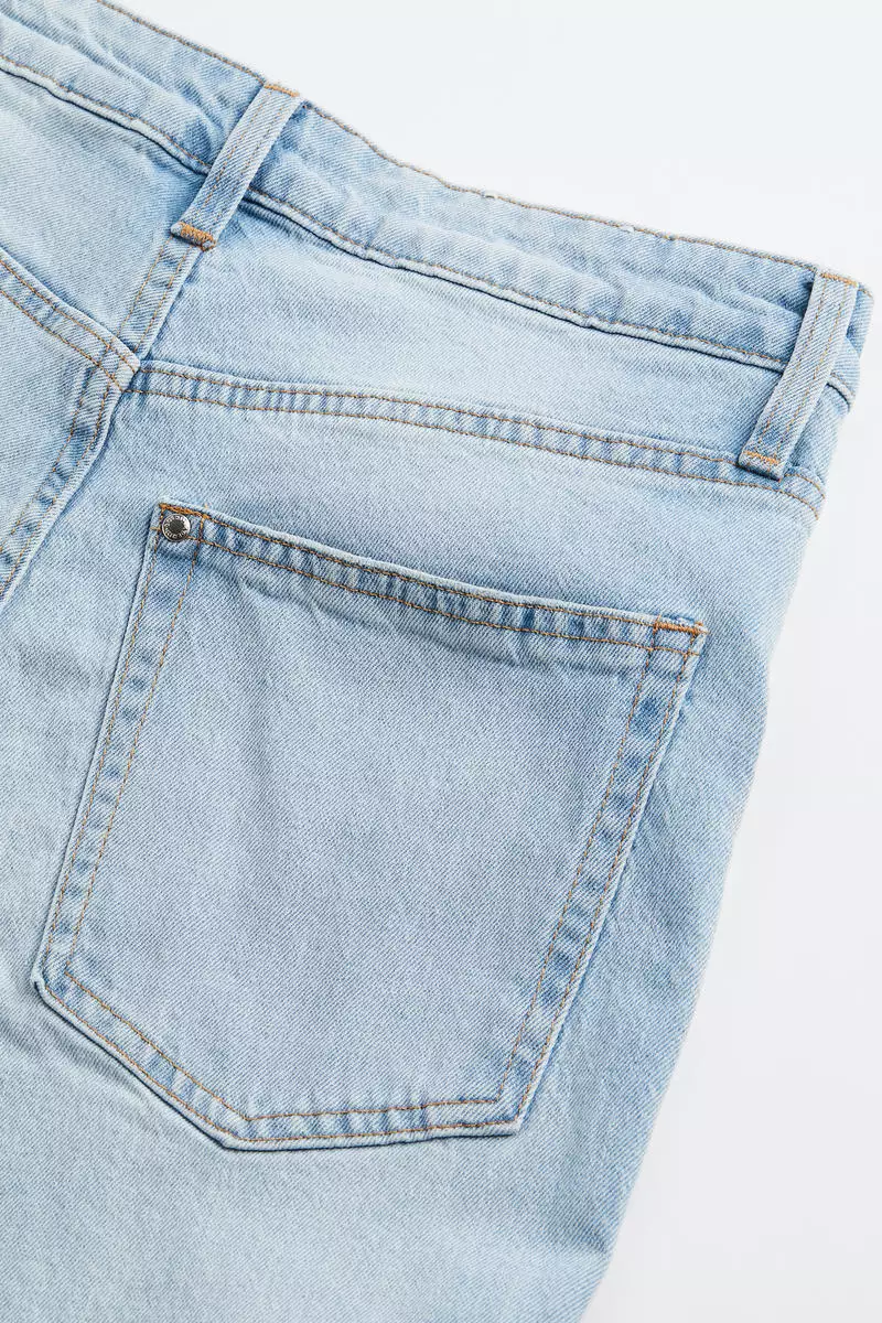 Vintage Straight High Jeans