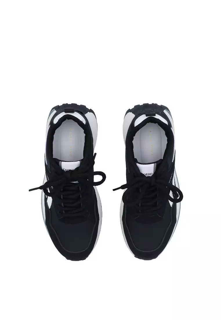Black CR Lyra Crossline Platform Sneakers