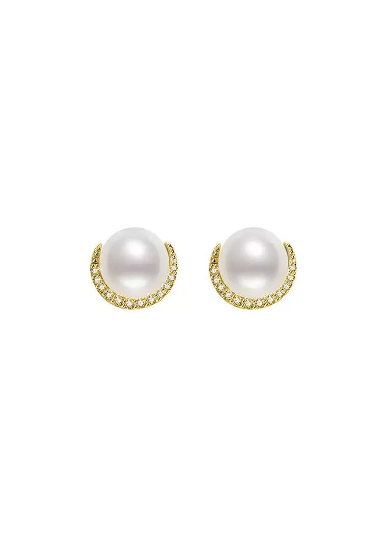Buy Pearly Lustre Pearly Lustre Elegant Freshwater Pearl Earrings