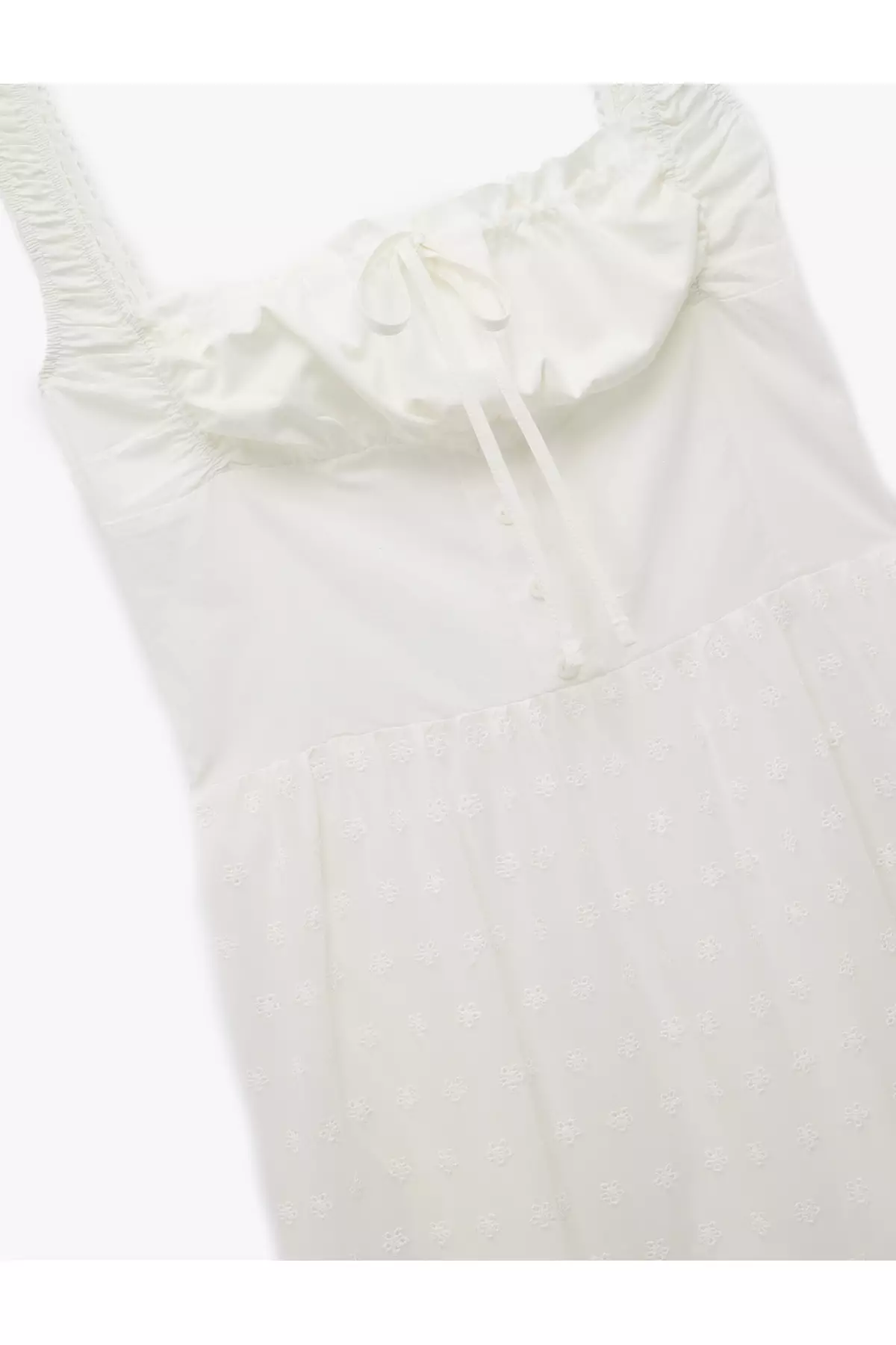 Sleeveless U-Neck Bow Lace-Up Lined Long Fishtail Dress