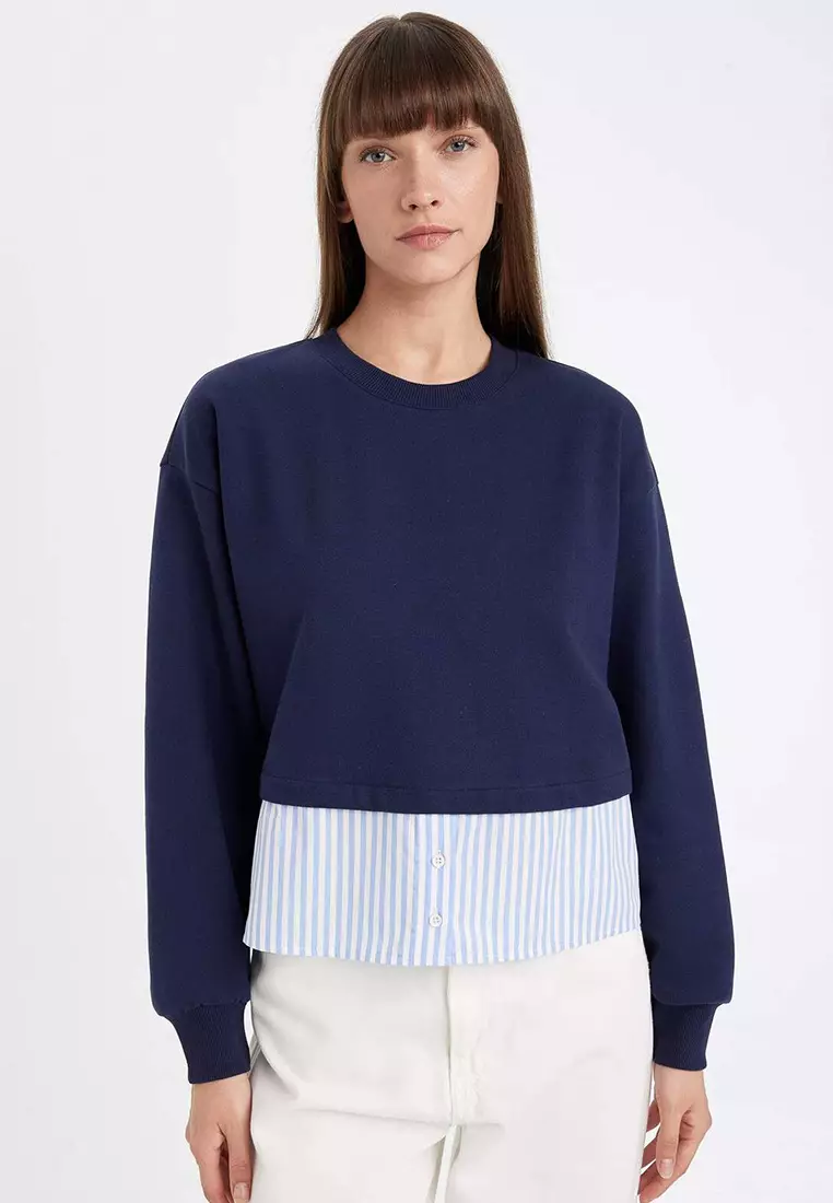 Hem Detailed Sweatshirt